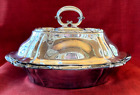 ORNATE Gorham Silverplate 1915 COVERED SERVING Dish Chantilly/Strasbourg go-with