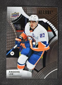 2021-22 UD Allure Base #10 Anders Lee - New York Islanders