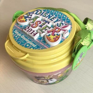 Tokyo Disney Resort Popcorn Bucket Mickey Minnie Easter 2014 RARE TDR JP - Picture 1 of 12