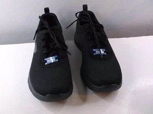 Skechers Women's Flex Appeal 4.0 Brilliant View Lace Shoes Black Size 8 Wide NIB - Picture 1 of 6