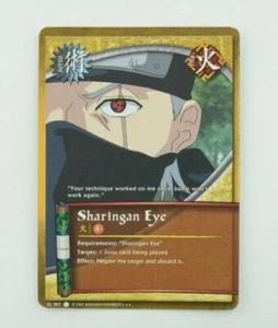 NarutoCCG - Sharingan Eye 007 - Rare - Picture 1 of 2