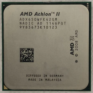 AMD Athlon II X4 650 Quad Core Processor 3.2GHz, Socket AM2+/AM3, 95Watt CPU - Picture 1 of 4