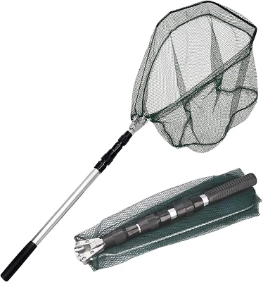 Telescope Fishing Landing Net Foldable Pole Extending for Bird Fish Catch 1.5M - Image 1 of 4
