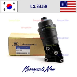 3.8L-V6 ENGINE Oil Filter Housing 263003C701 ⭐GENUINE⭐ Genesis Coupe 2010-2016 - Picture 1 of 5