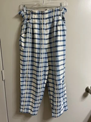 Pantalones a Cuadros Ace & Jig Algodón Azul Talla S/P (artículo B15.4) Foto 1 de 4