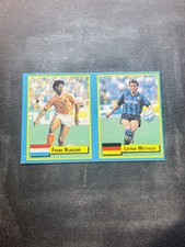 1989 Vallardi Giochi Preziosi Top Micro Cards Frank Rijkaard Lothar Matthaus