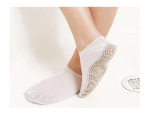 Alba Shower-Steps. Flexible Sole Patient Safety Footwear. Size XL/2XL. 48ct - Picture 1 of 2