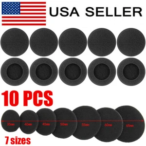 5Pairs Ear Pads Replacement Sponge Cover Headphone Earphone Headset Foam Cushion - Picture 1 of 12