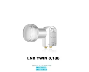 POLSAT UNIVERSALE DOPPIO LNB CYFROWY NC+ CANALE CYFRA HD SKY ASTRA THORE 3D 4K 40MM - Foto 1 di 1
