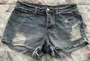 Mini Pantalones Cortos BDG Urban Outfitters TomGirl Para Mujer Algodón Envejecido Damas 26W - Imagen 1 de 11