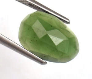Natural Serpentine Gemstone 3.30 Ct Rose Cut Chips For Jewelry Making Loose Gem - Bild 1 von 5