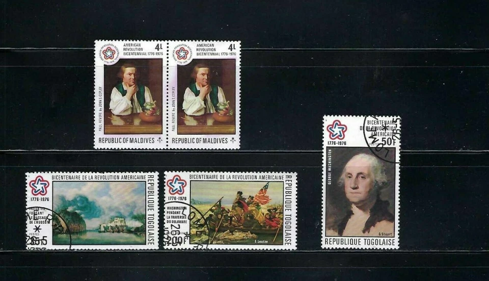 BICENTENARIO AMERICANO AÑO 1976 -TOGO .- MALDIVAS {5} Foto 1 de 1