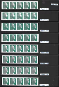 Scott #3617, #3475A 23c Washington PNC5 Set of 10, VF+QUALITY!-Cat-$32.50 - Picture 1 of 2