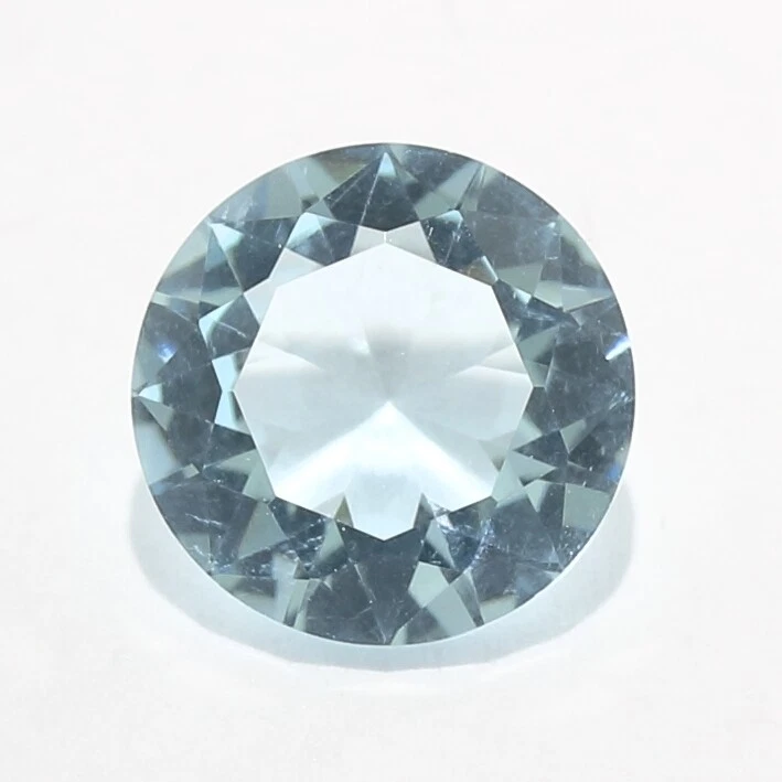 ИМИТАЦИЯ АКВАМАРИНА 8 ММ КРУГЛЫЙ ВЫРЕЗ ВЫДАЮЩИЙСЯ ЦВЕТ F-3741 - Изображение 1 из 1