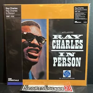 Ray Charles Ray Charles In Person Blue Colored Vinyl Record 180g VMP EXCLUSIVE⚡️ - Picture 1 of 10