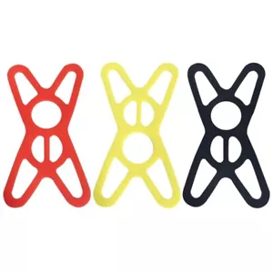 Universal Security Rubber Strap for Motorcycle Silicone Phone Holder - Picture 1 of 11