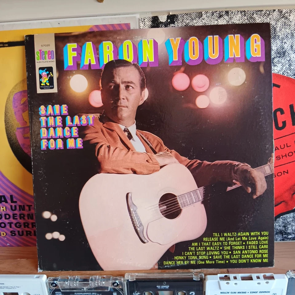 Faron Young • Save the Last Dance For Me • vinyl record LP EX Foto 1 de 1