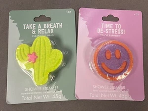 Shower Steamer Lavender Eucalyptus Bath Bombs Set of 2 - Picture 1 of 3