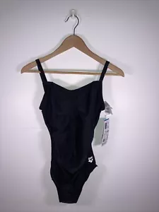 Arena Black Pregnancy One Piece Swimsuit with Tie Front Size 34 - Picture 1 of 9