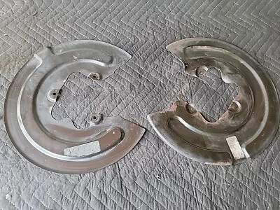 2013-2019 Ford Taurus Right Left Rear Rotor Dust Splash Shields - Image 1 of 4