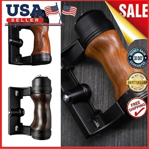 NEW!Wood Camera Hand Grip For Pentax 67 6X7 ii Left hand Handle Holder US Cuwei - Imagen 1 de 20