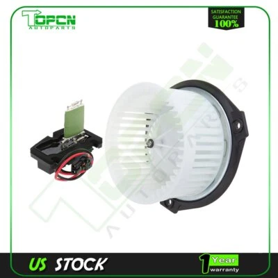 Blower Motor and Resistor Front Fit For 2001 2002 2003 Chevrolet Monte Carlo Foto 1 de 4