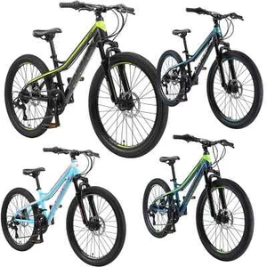 BIKESTAR 24 Zoll Aluminium Mountainbike ab 10 Jahre 21 Gang Shimano Discbrake - Bild 1 von 50
