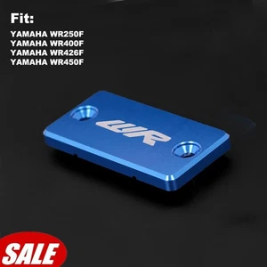 For YAMAHA WR450F WR426F WR400F WR250F Front Brake Oil Fluid Reservoir Cover CNC - Picture 1 of 10