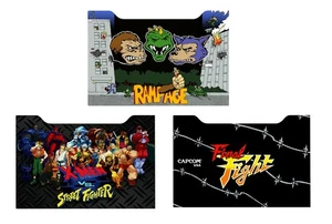 3 Arcade 1up Cabinet Riser Graphics Decals Stickers - Picture 1 of 1