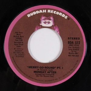 70s Disco 45 MONDAY AFTER Merry Go Round BUDDHA HEAR d - Imagen 1 de 2