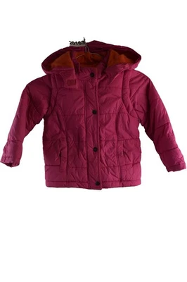 MINI BODEN Pink Padded Jacket size 2-3Y Girls Kids Hooded Winter Casual Outdoors - Image 1 of 4