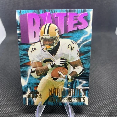 1997 SkyBox Impact #184 Mario Bates New Orleans Saints Arizona State ASU - Image 1 of 2