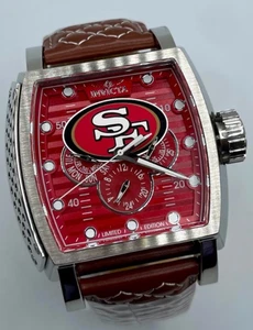 Invicta NFL San Francisco 49ers Men's Watch - 48mm, White, Brown (45085) - Picture 1 of 15