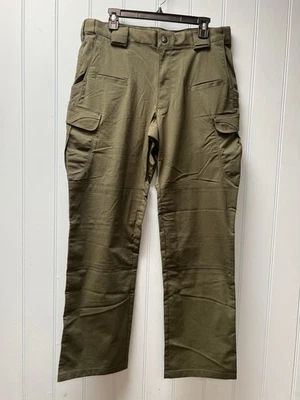 5.11 Green Regular Fit Men’s Cargo Pants Size 34X32 - Image 1 of 4
