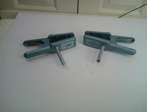 2 Berkey Colortran Profesional Película Gaffer Agarre Cámara Luces Fotografía Abrazadera - Imagen 1 de 5