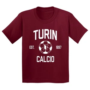 Camiseta juvenil de fútbol con logotipo de arco de Turín - Cardenal - Imagen 1 de 5