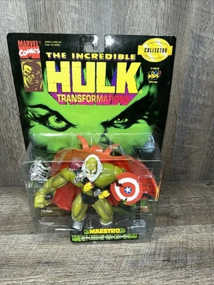 The Incredible Hulk Transformations MAESTRO Figura Héroe Caído Cinturón Toy Biz 1997 Foto 1 de 4