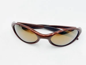 Vtg. Oakley Eye Jacket 1.0 Gen 1 Corten W/Gold Iridium Lenses - Picture 1 of 10