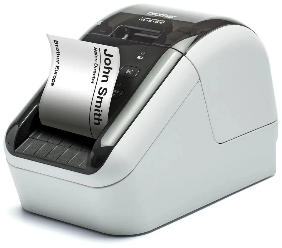 Brother Etikettendrucker QL-810Wc weiß, schwarz - Bild 1 von 1