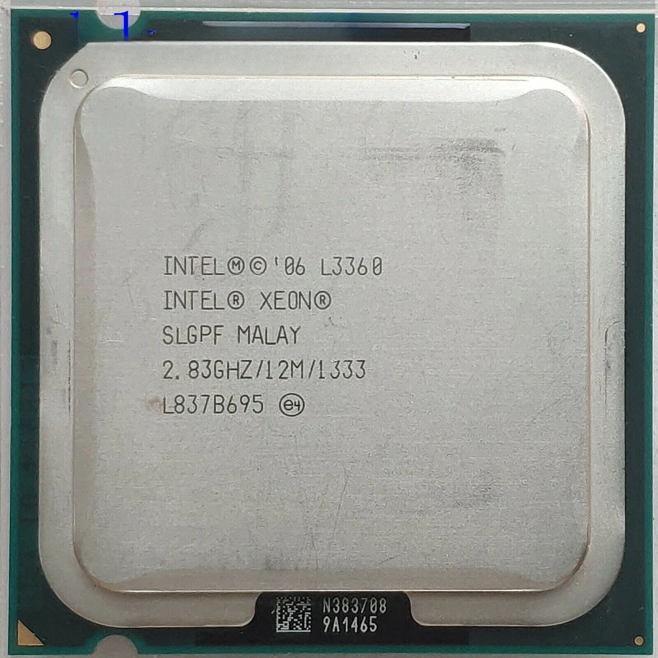 Compatible Intel Xeon L3360 SLGPF CPU 1333/2.83 GHz LGA775 CPU Processor - Image 1 of 1