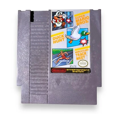 Super Mario Bros. / Duck Hunt / World Class Track Meet (Nintendo... - Image 1 of 2