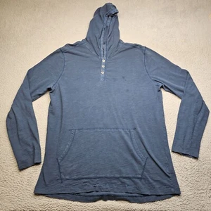 Converse All Stars Pullover Size XL Blue Sweatshirt Hooded Casual - Picture 1 of 16