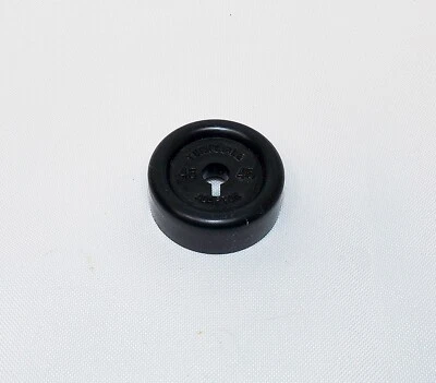 Adaptador de grabación original BSR Single Play 45 RPM ~ plástico negro Foto 1 de 3