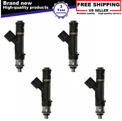 4 inyectores de combustible para Mercury Milan 2,3 L L4 2006 2007 2008 2009 7L5Z9F593AA Foto 1 de 4