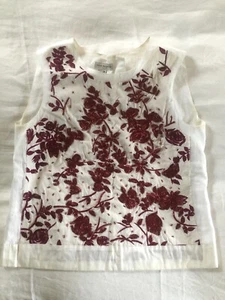 Vintage Dries Van Noten Beaded Top - Size 38 - Picture 1 of 10