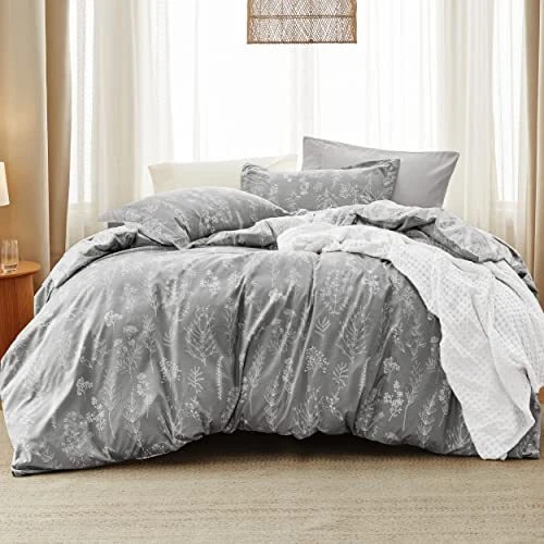 Bedsure Twin/Twin XL Comforter Set - Grey Bed Set 2 XL 04 -