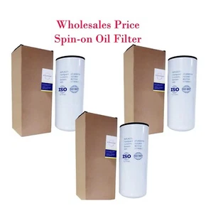 3 X Oil Filter LF14000NN Comparison W/LF9000 LF9001 LF9080 LF14001NN WL10107 - Picture 1 of 4