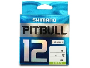 SHIMANO PE line Pitbull 12 strands 150m 1.2 PL-M52R 28.4lb SIGHT LIME - Picture 1 of 2