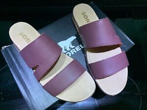 Sorel Women's Out 'N About Plus Slide Sandals Size 6.5 uk New in Box RrP £70