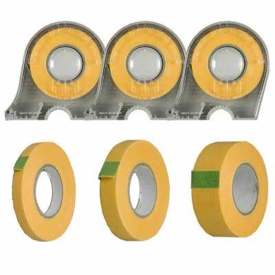 Tamiya Masking Tape 6mm - 10mm - 18mm Dispenser or Refills - Choose your Size - Image 1 of 4